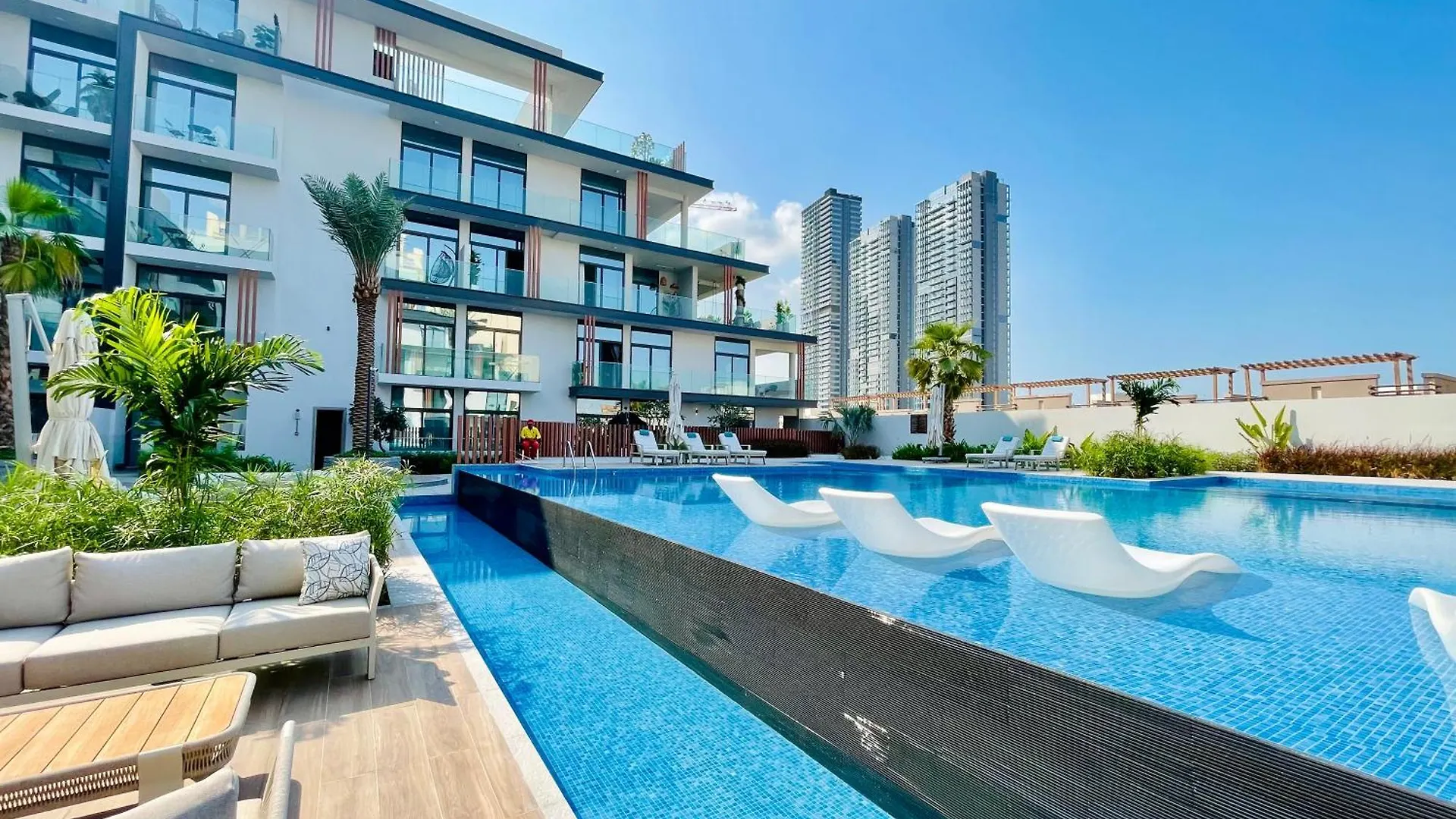 דובאי Brand New Luxury 1 Bedroom Apartment