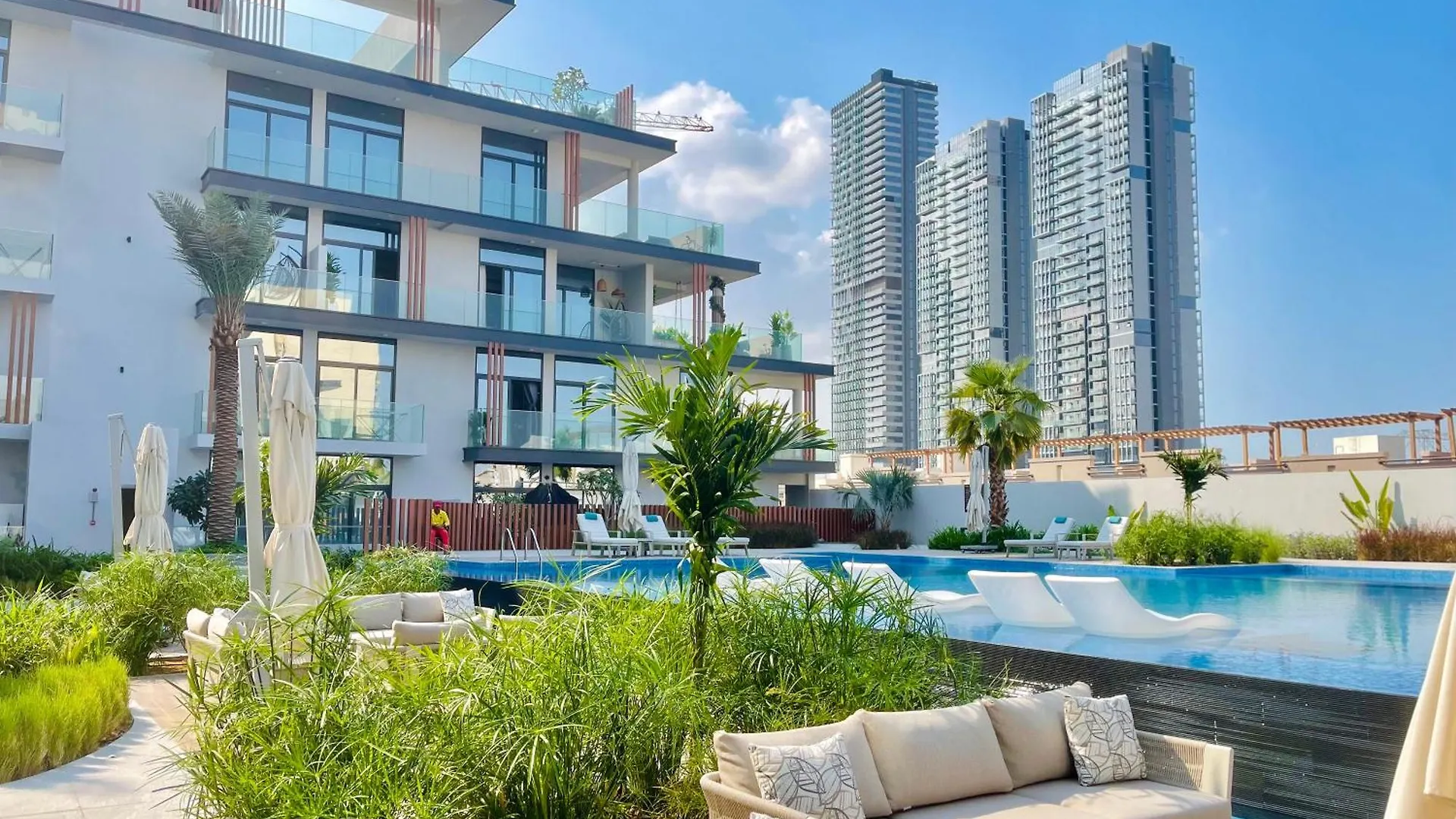 דובאי Brand New Luxury 1 Bedroom Apartment איחוד האמירויות הערביות