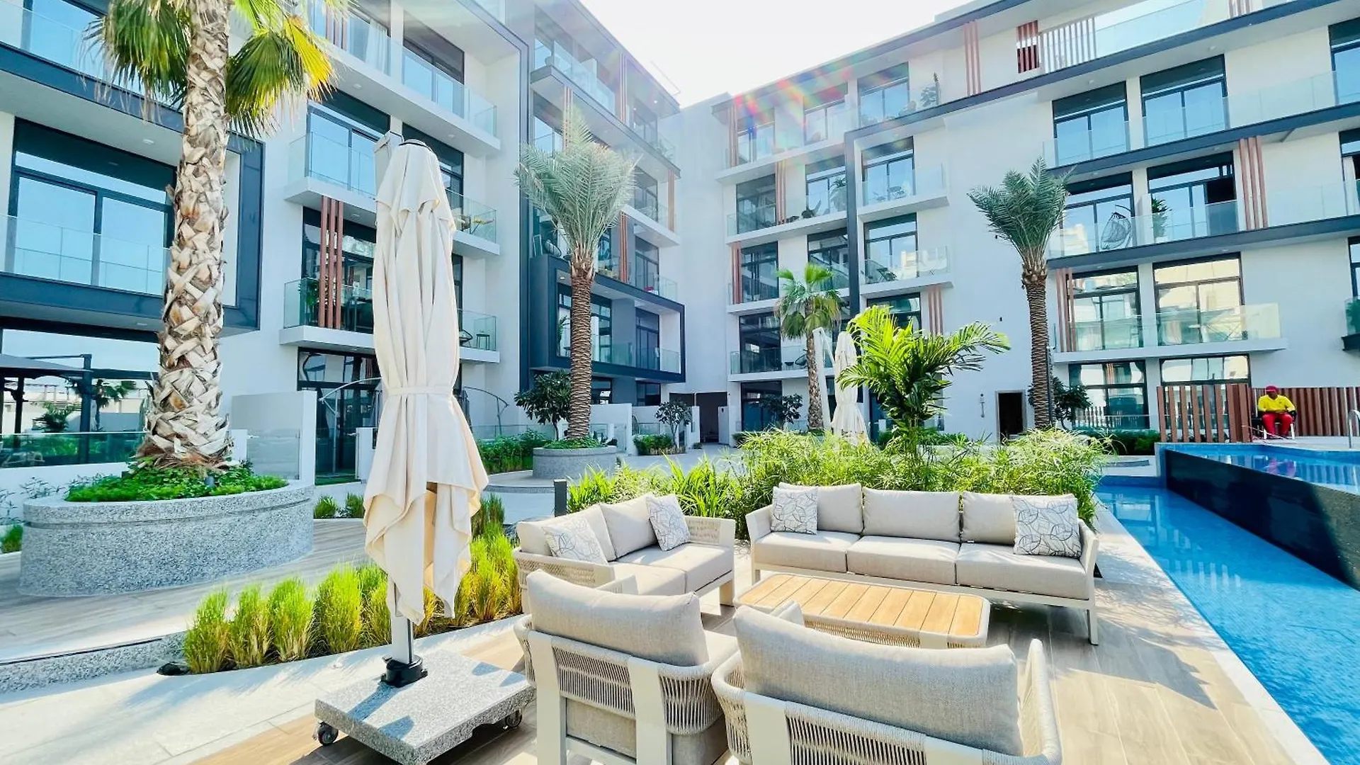 דובאי Brand New Luxury 1 Bedroom Apartment
